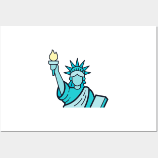 Statue Of Liberty Posters and Art